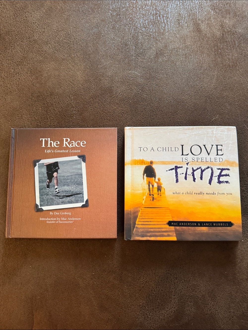Two Classic Hardcover Motivational Books in Excellent Condition